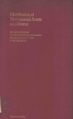 DISTRIBUTION OF MATRIMONIAL ASSETS ON DIVORCE