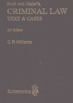 BRETT AND WALLER'S CRIMINAL LAW TEXT AND CASES