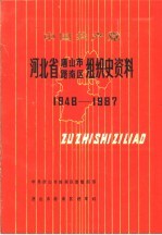 中国共产党河北省唐山市路南区组织史资料 1948-1987