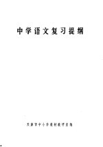 中学语文复习提纲