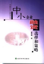 中小企业融资选择和策略