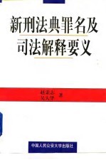 新刑法典罪名及司法解释要义