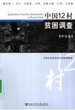中国12村贫困调查 理论卷