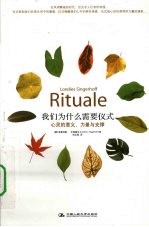 我们为什么需要仪式 心灵的意义、力量与支撑