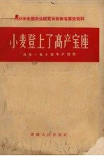 小麦登上了高产宝座 淠东一社小麦丰产经验