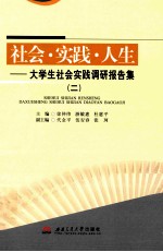 社会·实践·人生 大学生社会实践调研报告集 2