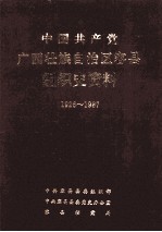 中国共产党广西壮族自治区容县组织史资料 1926-1987