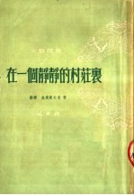 在一个静静的村庄里