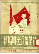 新婚姻法通俗讲话 第2版