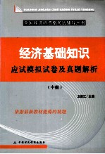 经济基础知识应试模拟试卷及真题解析 中级