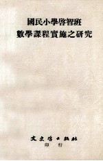国民小学启智班数学课程实施之研究