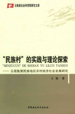“民族村”的实践与理论探索 云南散居民族地区农村经济社会发展研究