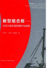 新型组合桩 水泥土复合管桩理论与实践