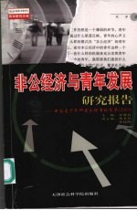 非公经济与青年发展研究报告 中国青少年研究会优秀论文集:2003
