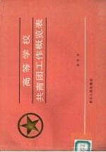高等学校共青团工作概览表