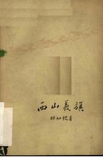 电影文学剧本 西山义旗 电影文学剧本