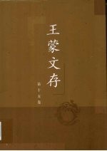 王蒙文存 第20卷 访谈录、对话录
