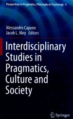 interdisciplinary studies in pragmatics,culture and society