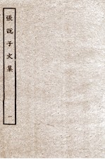 张?子文集 1