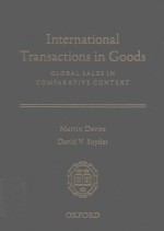 LNTERNATIONAL TRANSACTIONS IN COODS GLOBAL SALES IN COMPARATIVE CONTEXT