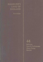 HALSBURY'S LAWS OF ENGLAND VOLUME 44