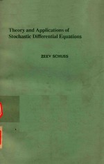 THEORY AND APPLICATIONS OF STOCHASTIC DIFFERENTIAL EQUATIONS