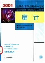 2001年注册会计师全国统一考试指定教材同步练习及精解 审计