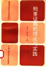 刑事证据的理论与实践