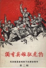 独有英雄骑虎豹 毛泽东思想哺育下的革命青年 第2辑