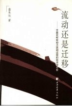流动还是迁移 中国农村劳动力流动过程的经济学分析