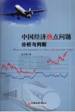 中国经济热点问题分析与判断
