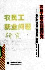 农民工就业问题研究 基于浙江省新生代农民工视角