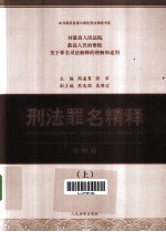 刑法罪名精释 第4版 上