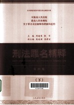 刑法罪名精释 第4版 下