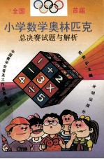 首届全国小学数学奥林匹克总决赛试题与解析
