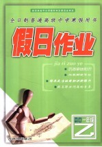 假日作业 高中一年级·乙