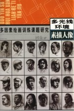 多光线环境素描人像