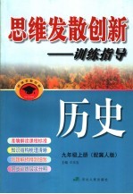 思维发散创新-训练指导 配冀人版 九年级 上 历史