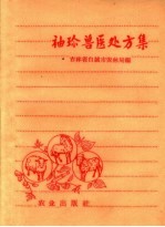 袖珍兽医处方集