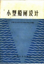 小型船闸设计