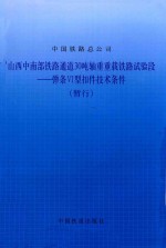 山西中南部铁路通道30吨轴重重载铁路试验段 弹条VI型扣件技术条件（暂行）
