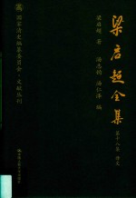 梁启超全集 第18集 译文