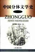 中国分体文学史 小说卷