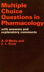 MULTIPLE CHOICE QUESTIONS IN PHARMACOLOGY