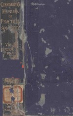 CUNNINGHAM'S MANUAL PRACTICAL ANATOMY