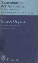 TASCHENATLAS DER ANATOMIE BAND 2 INNERE ORGANE