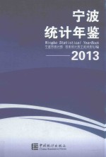 宁波统计年鉴 2013
