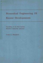 BIOMEDICAL ENGINEERING III RENCENT DEVELOPMENTS