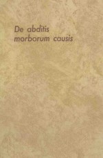 DE ABDITIS MORBORUM CAUSIS