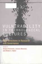 vulnerability in technological cultures new directions in research and governance